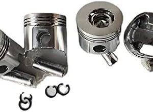 Yanmar 3TNE84 / Komatsu 3D84E Engine Piston & Ring Kit | 129002-22090, 129002-22510